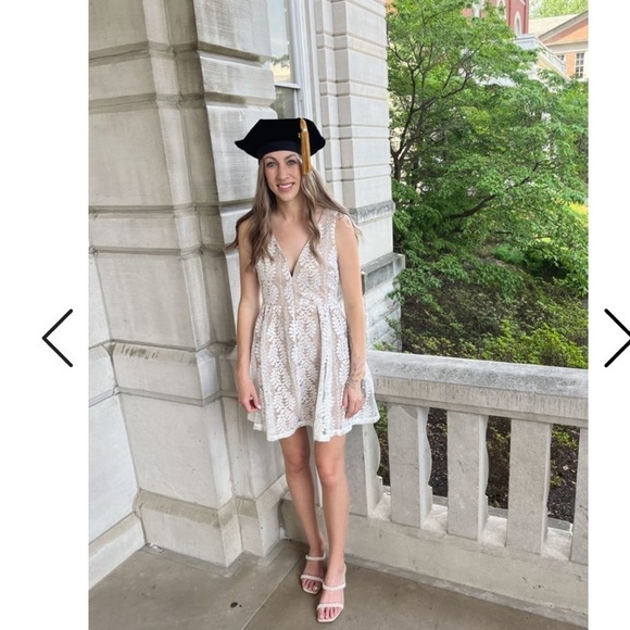 Lulu's White Lace Dress - Picture 8 of 16